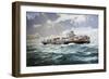 Nuova Lloydiana Cargo Ship, Italy, 20th Century-null-Framed Giclee Print