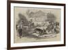 Nuptial Festivities at Madrid, Scene in the Plaza De Toros-null-Framed Giclee Print