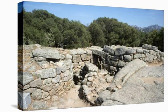 Nuraghe Albucciu, Dating from 1600 Bc, Near Arzachena, Sardinia, Italy-Ethel Davies-Stretched Canvas