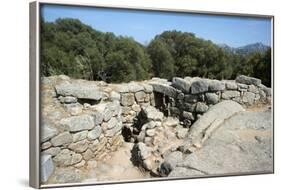 Nuraghe Albucciu, Dating from 1600 Bc, Near Arzachena, Sardinia, Italy-Ethel Davies-Framed Photographic Print