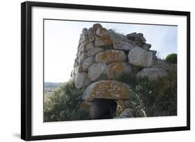 Nuraghe Izzana, One of the Largest Nuraghic Ruins in the Province of Gallura, Dating from 1600 Bc-Ethel Davies-Framed Photographic Print