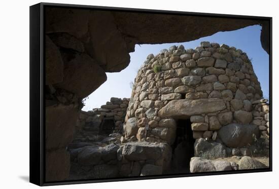 Nuraghe La Prisgiona Archaeological Site, Dating from 1300 Bc, Near Arzachena, Sardinia, Italy-Ethel Davies-Framed Stretched Canvas