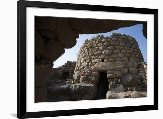 Nuraghe La Prisgiona Archaeological Site, Dating from 1300 Bc, Near Arzachena, Sardinia, Italy-Ethel Davies-Framed Photographic Print