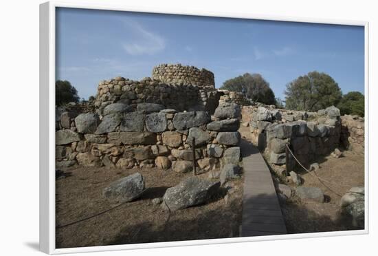 Nuraghe La Prisgiona Archaeological Site, Dating from 1300 Bc, Near Arzachena, Sardinia, Italy-Ethel Davies-Framed Photographic Print