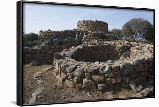 Nuraghe La Prisgiona Archaeological Site, Dating from 1300 Bc, Near Arzachena, Sardinia, Italy-Ethel Davies-Framed Photographic Print