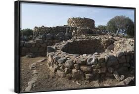 Nuraghe La Prisgiona Archaeological Site, Dating from 1300 Bc, Near Arzachena, Sardinia, Italy-Ethel Davies-Framed Photographic Print