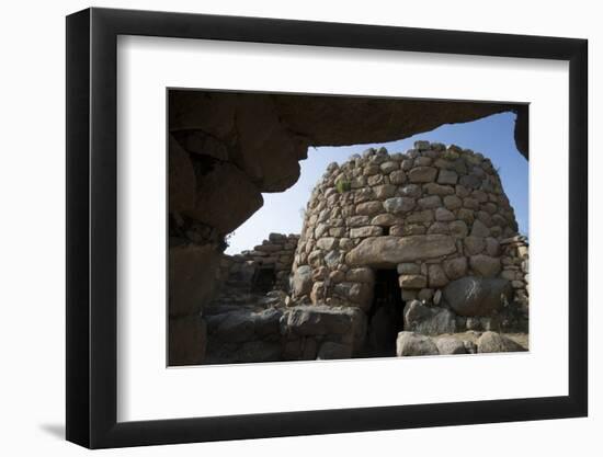 Nuraghe La Prisgiona Archaeological Site, Dating from 1300 Bc, Near Arzachena, Sardinia, Italy-Ethel Davies-Framed Photographic Print