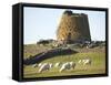 Nuraghe Succurronis, Macomer, Sardinia, Italy, Europe-Oliviero Olivieri-Framed Stretched Canvas