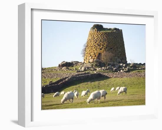 Nuraghe Succurronis, Macomer, Sardinia, Italy, Europe-Oliviero Olivieri-Framed Photographic Print