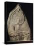 Nuragic Civilization. Menhir-Statue of Male Figure, from Laconi, Sardinia Region, Italy-null-Stretched Canvas