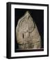 Nuragic Civilization. Menhir-Statue of Male Figure, from Laconi, Sardinia Region, Italy-null-Framed Giclee Print