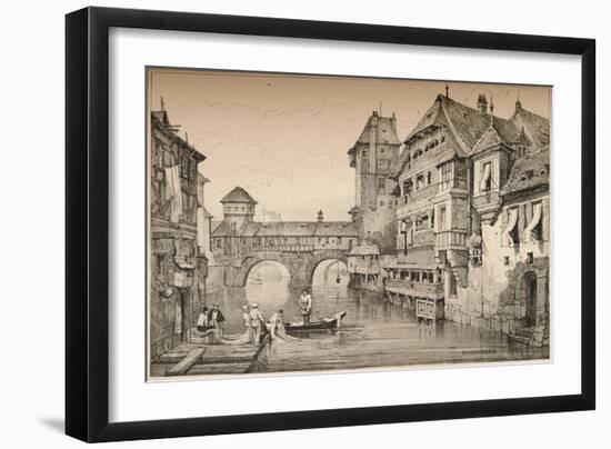 'Nuremberg', c1820 (1915)-Samuel Prout-Framed Giclee Print