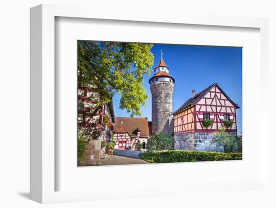 Nuremberg Castle in Nuremberg, Germany.-SeanPavonePhoto-Framed Photographic Print