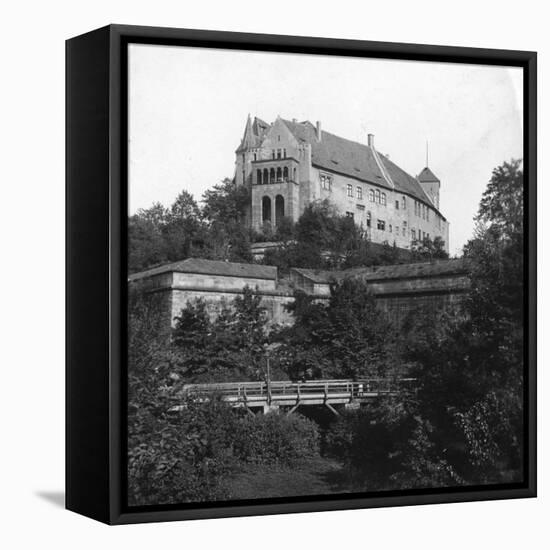 Nuremberg Castle, Nuremberg, Germany, C1900s-Wurthle & Sons-Framed Stretched Canvas