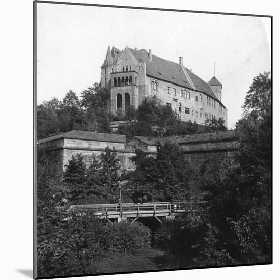 Nuremberg Castle, Nuremberg, Germany, C1900s-Wurthle & Sons-Mounted Photographic Print