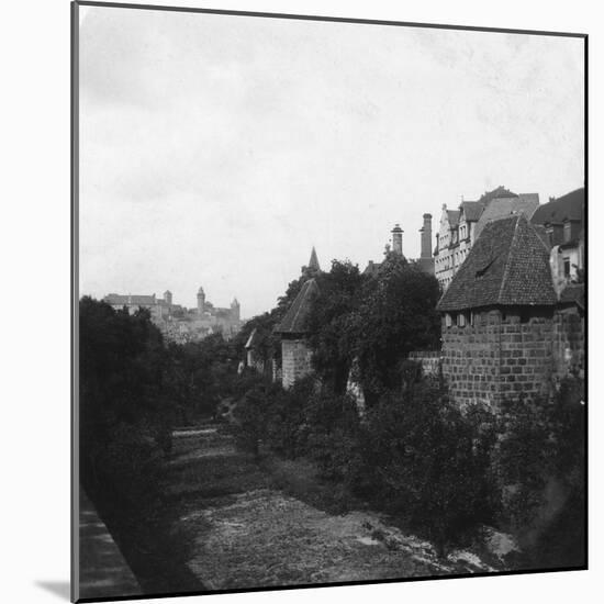 Nuremberg Castle, Nuremberg, Germany, C1900s-Wurthle & Sons-Mounted Photographic Print