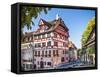 Nuremberg, Germany at the Historic Albrecht Durer House.-SeanPavonePhoto-Framed Stretched Canvas