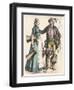 Nuremberg Maid and Carter-null-Framed Art Print