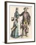 Nuremberg Maid and Carter-null-Framed Art Print