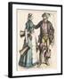 Nuremberg Maid and Carter-null-Framed Art Print