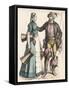 Nuremberg Maid and Carter-null-Framed Stretched Canvas