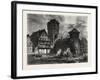 Nuremberg: Old Prison on the Pegnitz, Germany. a City in the German State of Bavaria-null-Framed Giclee Print
