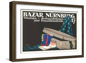 Nuremburg Bazaar-null-Framed Art Print