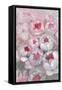 Nuria bouquet of peonies in pink-Rosana Laiz Garcia-Framed Stretched Canvas