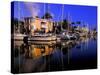 Nurmi Isles, Ft. Lauderdale Boat Marina, Florida-Walter Bibikow-Stretched Canvas