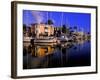 Nurmi Isles, Ft. Lauderdale Boat Marina, Florida-Walter Bibikow-Framed Photographic Print