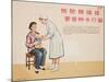 Nurse Administers a TB Vaccine-null-Mounted Art Print