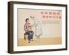 Nurse Administers a TB Vaccine-null-Framed Art Print