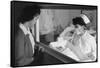 Nurse Aiko Hamaguchi, Mother Frances Yokoyama, Baby Fukomoto-Ansel Adams-Framed Stretched Canvas