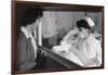 Nurse Aiko Hamaguchi, Mother Frances Yokoyama, Baby Fukomoto-Ansel Adams-Framed Art Print