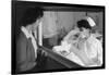 Nurse Aiko Hamaguchi, Mother Frances Yokoyama, Baby Fukomoto-Ansel Adams-Framed Art Print