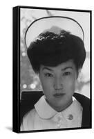 Nurse Aiko Hamaguchi-Ansel Adams-Framed Stretched Canvas