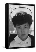 Nurse Aiko Hamaguchi-Ansel Adams-Framed Stretched Canvas