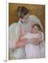 Nurse and Child, 1896-7-Mary Stevenson Cassatt-Framed Giclee Print