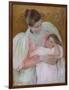 Nurse and Child, 1896-7-Mary Stevenson Cassatt-Framed Giclee Print