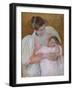 Nurse and Child, 1896-7-Mary Stevenson Cassatt-Framed Giclee Print