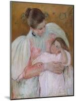 Nurse and Child, 1896-7-Mary Stevenson Cassatt-Mounted Giclee Print