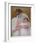 Nurse and Child, 1896-7-Mary Stevenson Cassatt-Framed Giclee Print