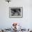 Nurse at Her Head and Holding Her Hands, as She Gazes at Her Baby Boy after "Painless" Childbirth-Alfred Eisenstaedt-Framed Premium Photographic Print displayed on a wall