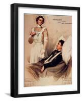 Nurse: Calendar, 1899-null-Framed Giclee Print