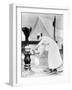 Nurse Collecting Water, USA, 1918-null-Framed Photographic Print