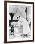 Nurse Collecting Water, USA, 1918-null-Framed Photographic Print