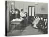 Nurse Cutting Childrens Verminous Hair, Finch Street Cleansing Station, London, 1911-null-Stretched Canvas