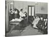 Nurse Cutting Childrens Verminous Hair, Finch Street Cleansing Station, London, 1911-null-Stretched Canvas