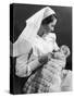 Nurse Holding Baby-null-Stretched Canvas