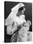 Nurse Holding Baby-null-Stretched Canvas